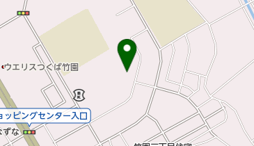 竹園交流センター トイレの地図画像