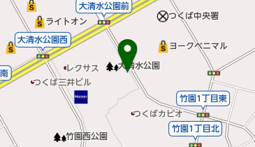大清水公園 トイレの地図画像