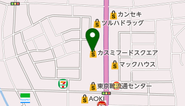 カスミ 那珂店 トイレの地図画像