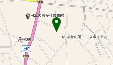 一般財団法人 北斎館 トイレの地図画像