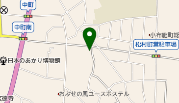 小布施町森の駐車場 トイレの地図画像