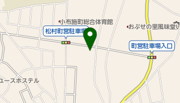 松村町営駐車場 トイレの地図画像
