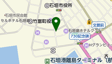 石垣島ヴィレッジ トイレの地図画像