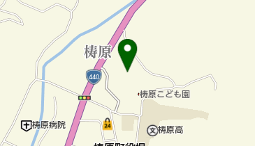 ゆすはら雲の上の図書館 1F トイレの地図画像