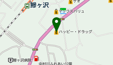 ハッピードラッグ 青森鯵ヶ沢店 トイレの地図画像