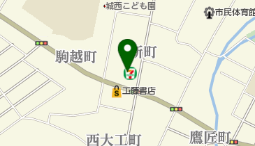 セブンイレブン 弘前新町店 トイレの地図画像