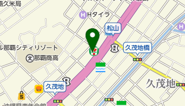 セブンイレブン 那覇松山1丁目店 トイレの地図画像
