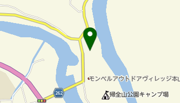 本山アウトビレッジ シャワー棟 トイレの地図画像