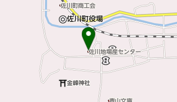 佐川町地場産センター 駐車場 トイレの地図画像