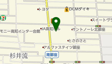 とさのさと アグリコレット トイレの地図画像