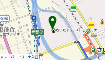 さいたまアリーナ教室 トイレの地図画像