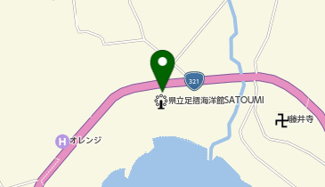 高知県立足摺海洋館 SATOUMI トイレの地図画像