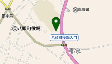 郡家町民体育館 トイレの地図画像