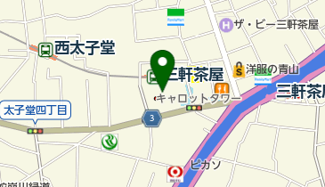 世田谷文化生活情報センター トイレの地図画像