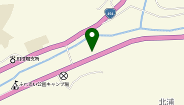 高知県吾川郡仁淀川町土居 ふれあい公園 トイレの地図画像
