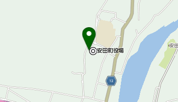 安田町役場 トイレの地図画像