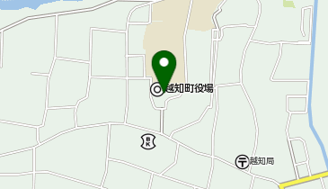 越知町役場 トイレの地図画像