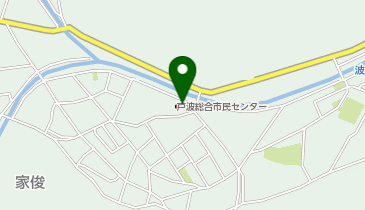 土佐市立戸波総合市民センター トイレの地図画像