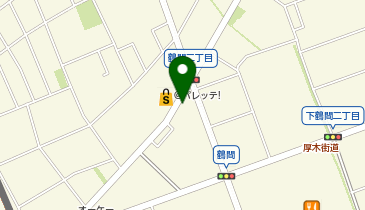 セカンドストリート 大和鶴間店 トイレの地図画像