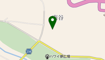 ハワイ元気村 トイレの地図画像