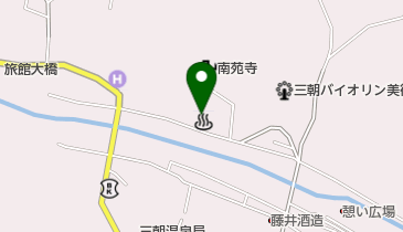 依山楼岩崎 トイレの地図画像