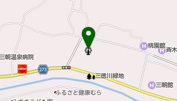 三朝町総合スポーツセンター トイレの地図画像