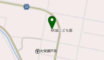 大誠保育所 トイレの地図画像