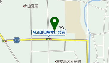 琴浦町保健センター トイレの地図画像