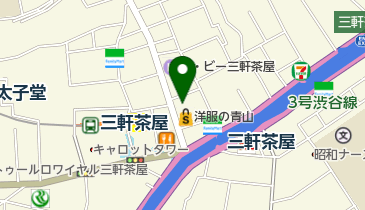 太子堂出張所 トイレの地図画像