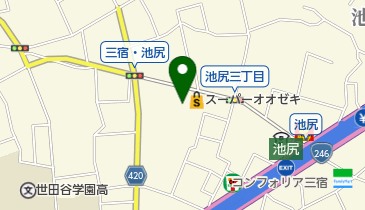 池尻まちづくり出張所 トイレの地図画像