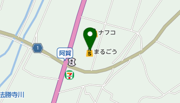 丸合 西伯店 トイレの地図画像