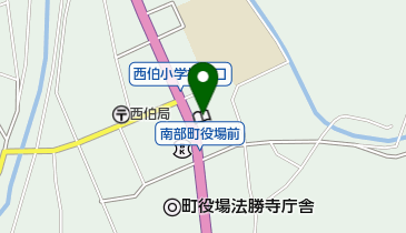 南部町立図書館 トイレの地図画像