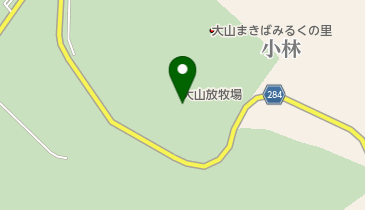 大山まきば みるくの里 トイレの地図画像