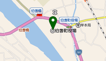 岸本町役場 トイレの地図画像