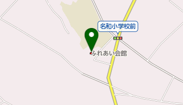 名和町ふれあい会館 トイレの地図画像