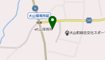 大山町農村環境改善センター トイレの地図画像
