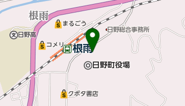 日野町山村開発センター トイレの地図画像