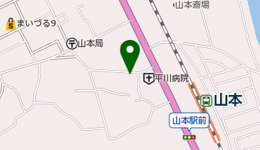 まいづる9 山本店 トイレの地図画像