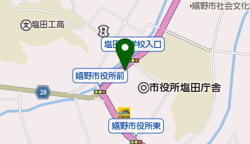 嬉野市塩田老人福祉センター トイレの地図画像