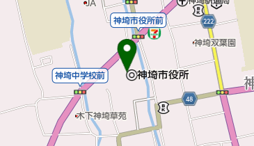 神崎市役所 南新館 トイレの地図画像