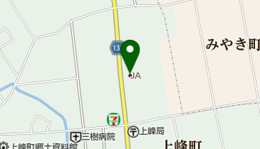 JAさが東部農協 上峰支所 トイレの地図画像