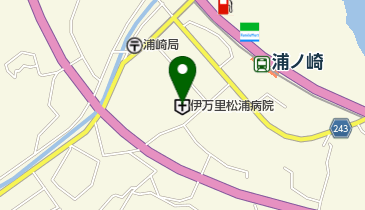 浦之崎病院 トイレの地図画像