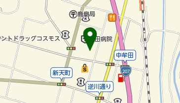 誠晴會納富病院 トイレの地図画像