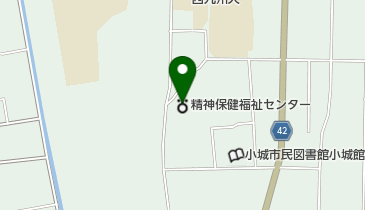 佐賀県精神保健センター トイレの地図画像