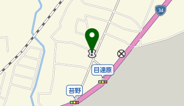 佐賀銀行 三田川支店 トイレの地図画像