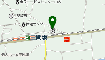 佐賀銀行 三間坂支店 トイレの地図画像