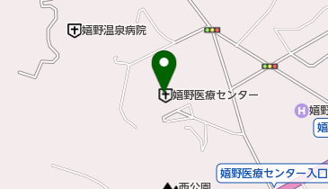 国立病院機構 嬉野医療センター トイレの地図画像