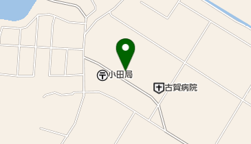 小田郵便局 トイレの地図画像