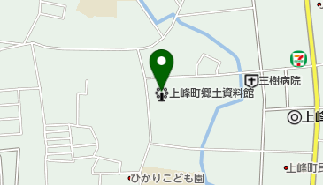 上峰町ふるさと学館 トイレの地図画像