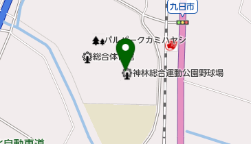 神林村総合運動公園 トイレの地図画像